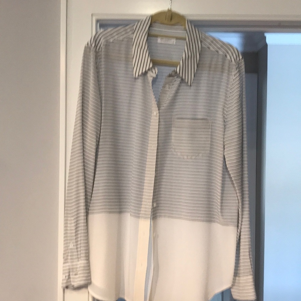 Long sleeve blouse